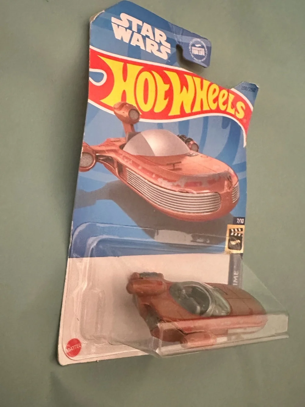 Hot Wheels Star Wars X-34 Landspeeder 7/10 HW Screen Time Diecast NIP